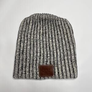 Love Your Melon Black and White Beanie